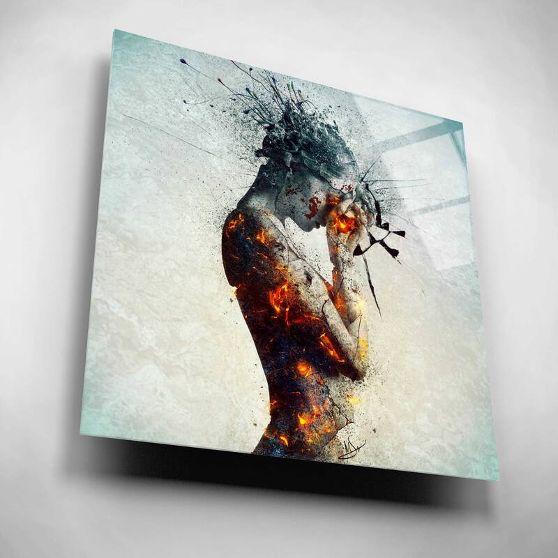 Epic Art 'Deliberation' by Mario Sanchez Nevado, Acrylic Glass Wall Art