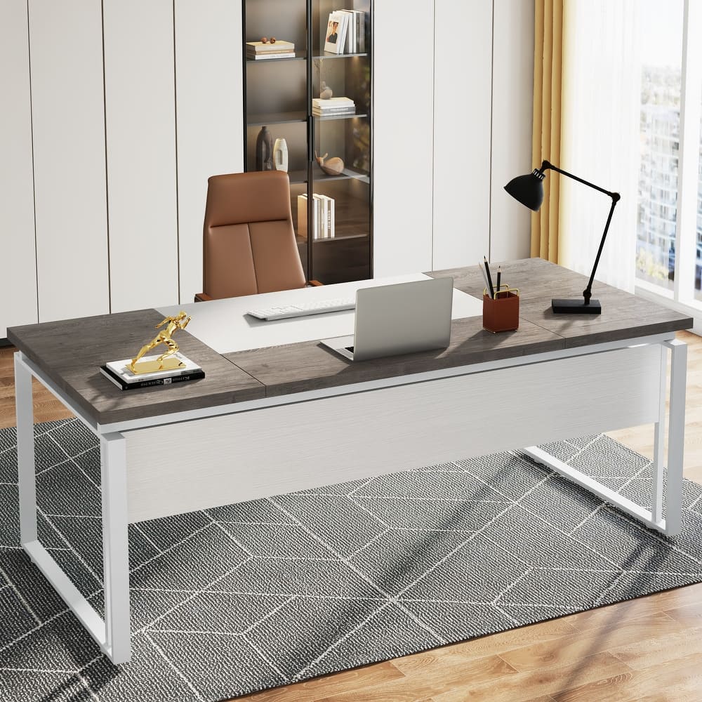 63" Modern Executive Computer Desk for Home Office (Only Desk)
