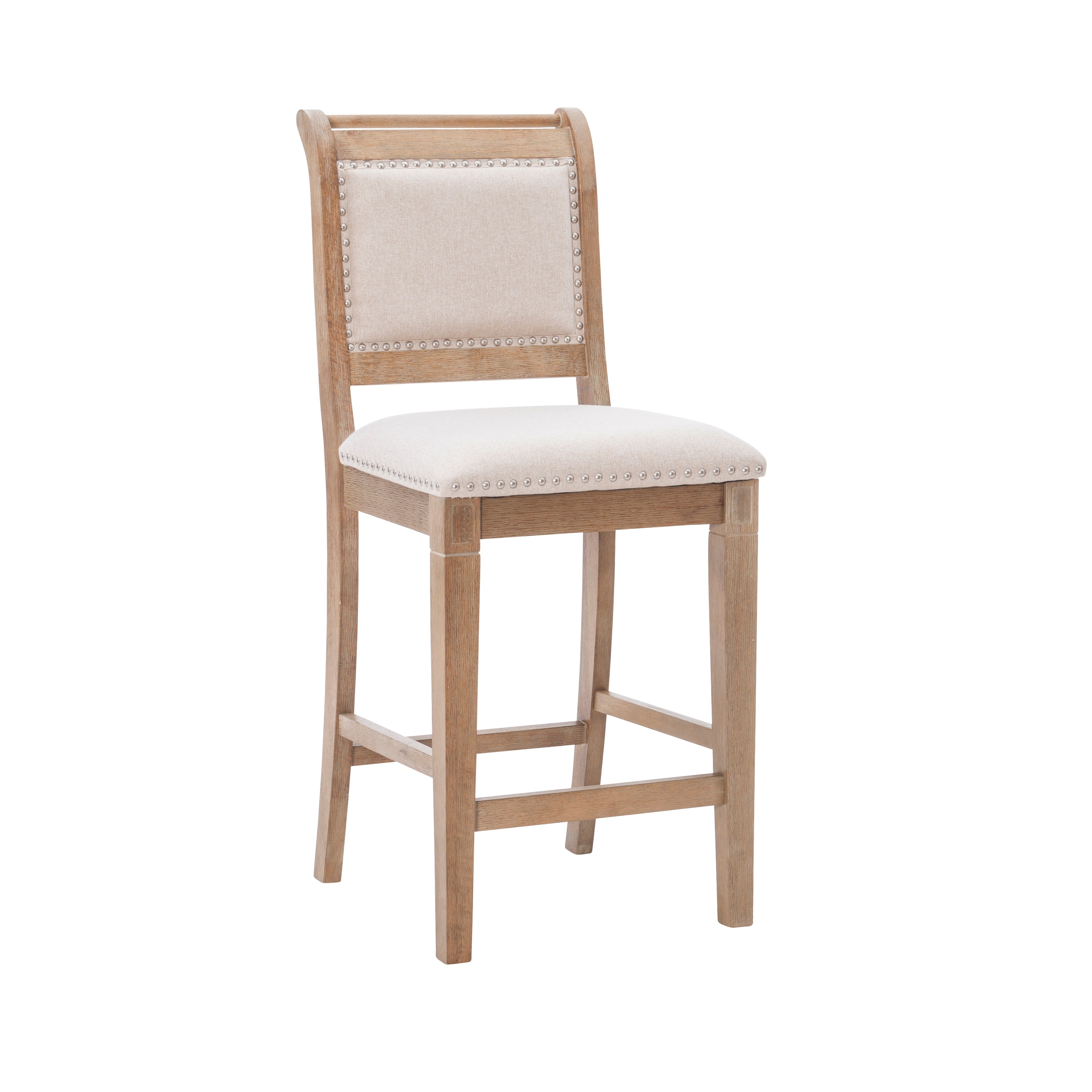 The gray barn gold top creek natural elmwood counter stool