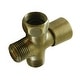 preview thumbnail 4 of 6, Kingston Brass Showerscape Shower Diverter Antique Brass
