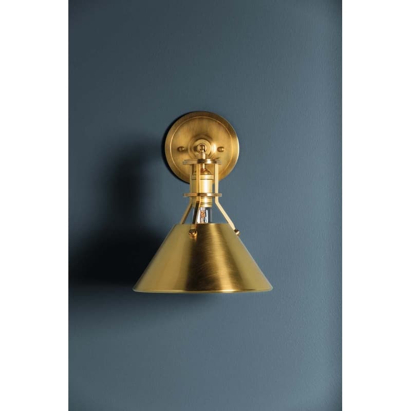 Hudson Valley Lighting METAL NO. 2 Single Light 11" Tall Wall Sconce