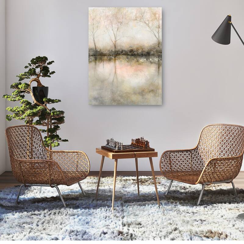 Sunrise Reflection By Studio Arts Canvas Art Print