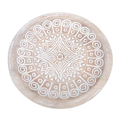 Novica Handmade Gianyar Magic Wood Wall Accent