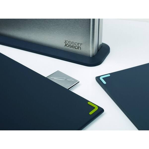 Shop Joseph Joseph Index Plastic Cutting Board Set With Stainless