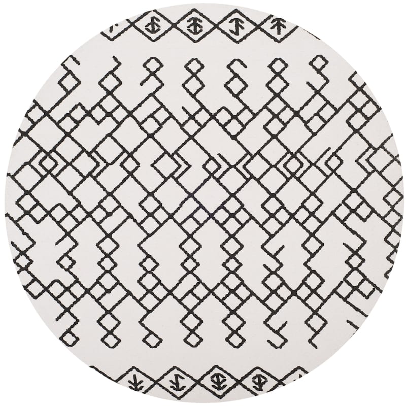 SAFAVIEH Handmade Cedar Brook Jowanka Modern Cotton Rug