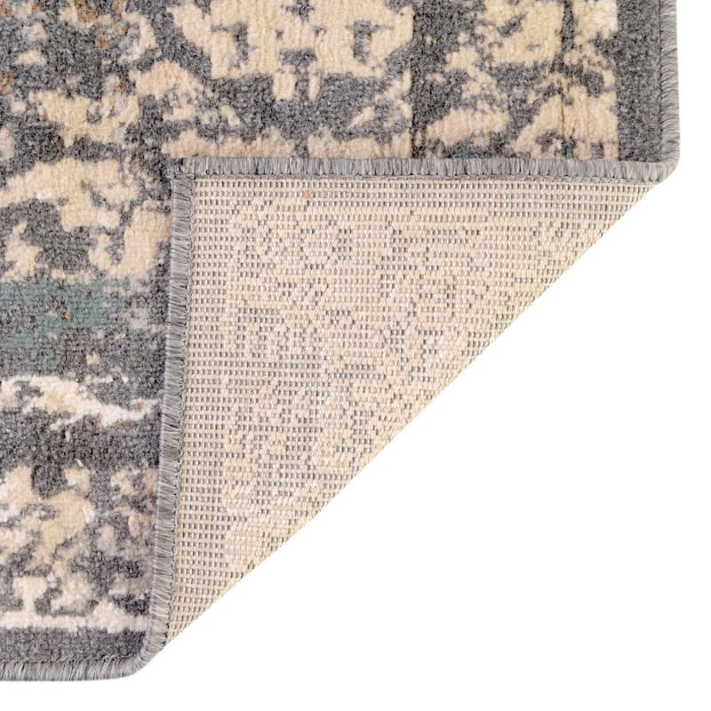 Contemporary Daisy Collection Area Rug