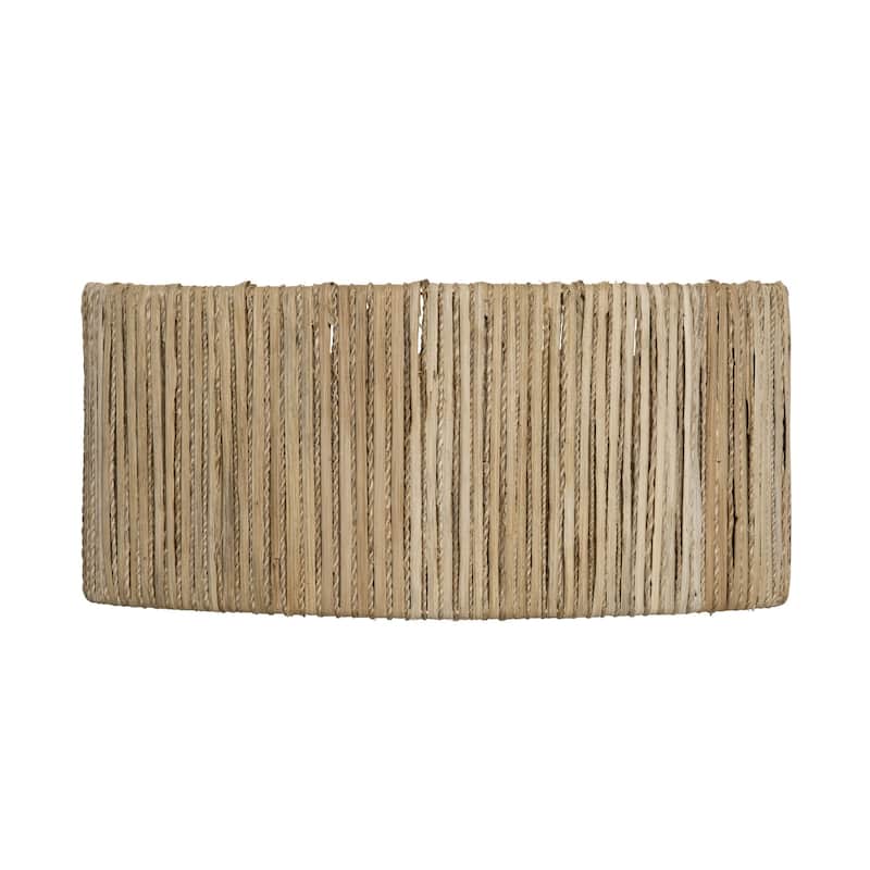 Jacob's Ladder 2-Light Rattan and Abaca Rope Bath Fixture