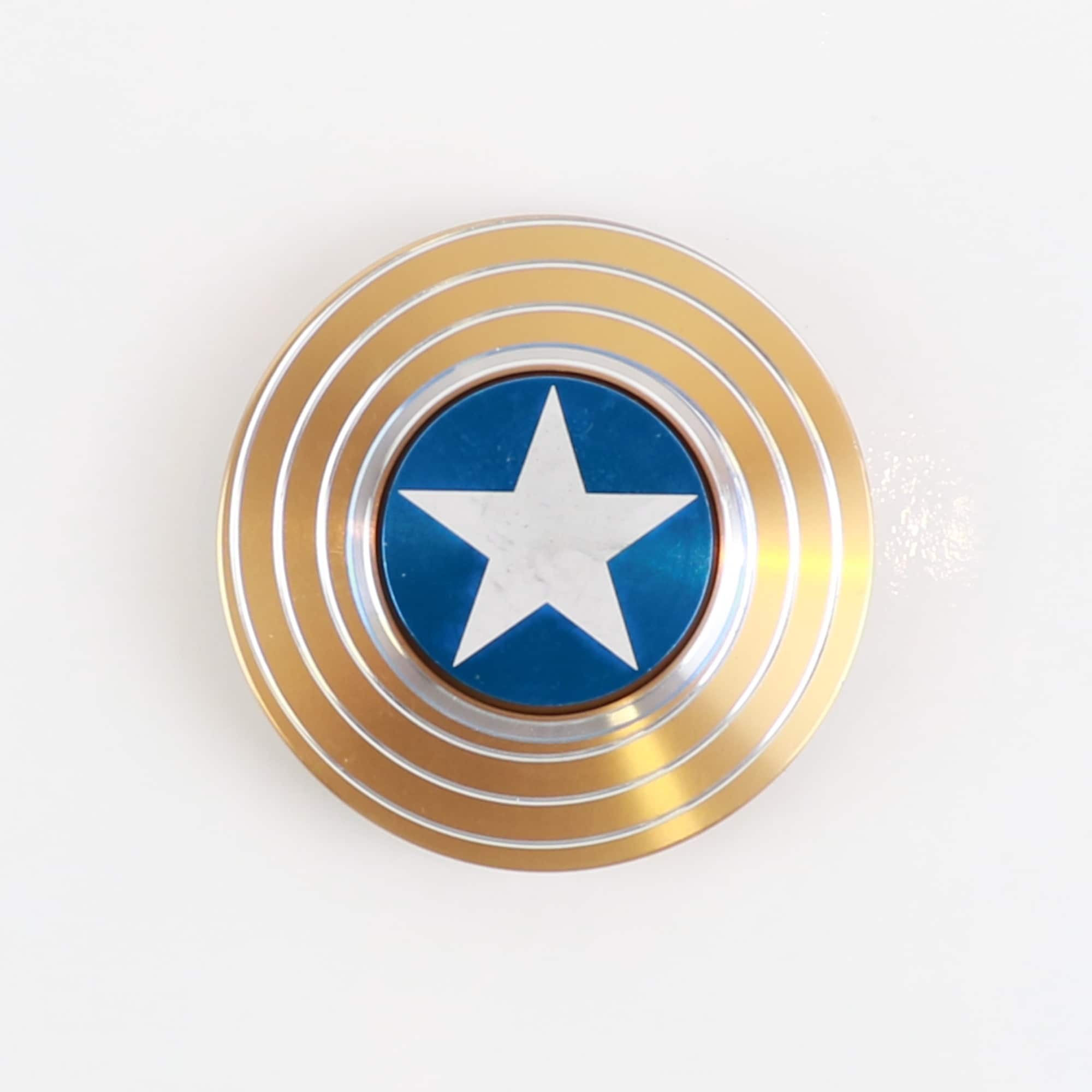 captain america spinner gold