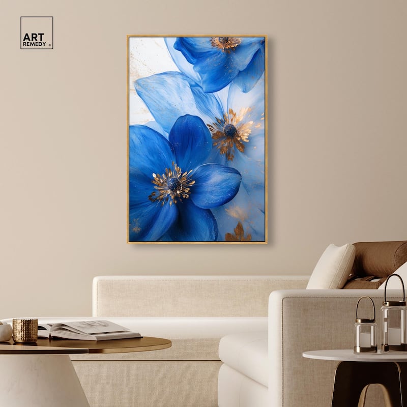 Twilight Teal Tint I Canvas by Art Remedy