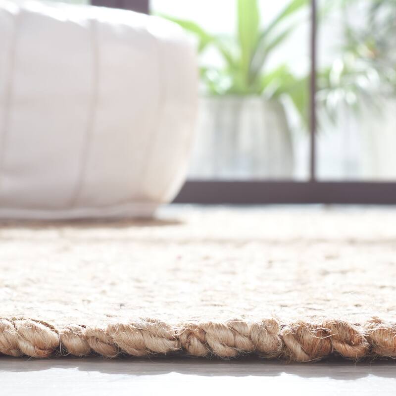 SAFAVIEH Handmade Cape Cod Senada Jute Tassel Rug
