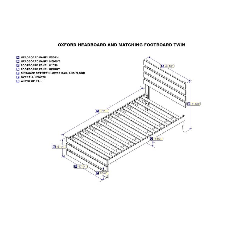 Twin Bed with Footboard - Rustic Recluse Espresso Finish - Solid Wood Bed Frame
