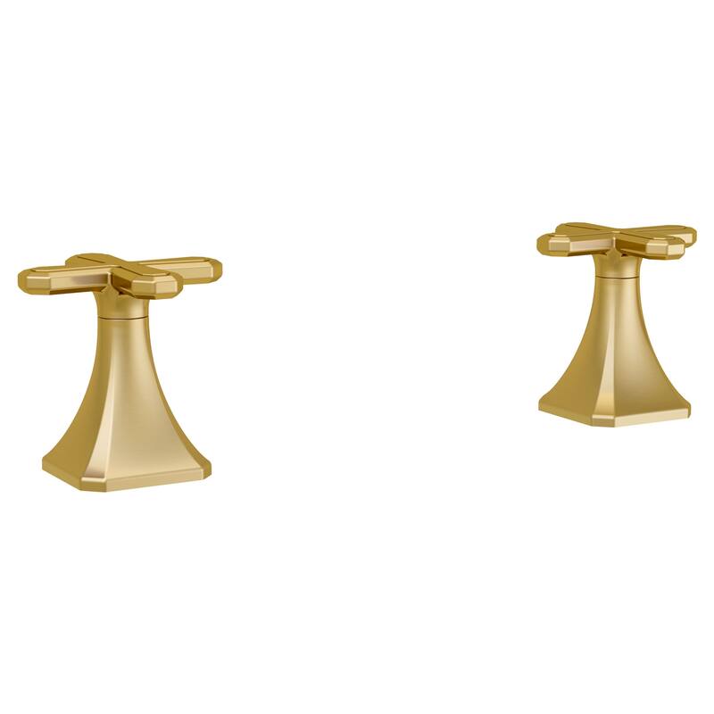 DXV Belshire Widespread Cross Handles - Satin Brass