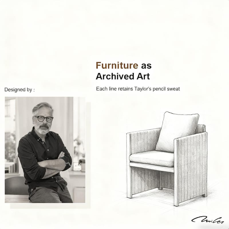 PURPLE LEAF Sanori Patio Dining Set Modern Large Weather-Resistant Table and Aluminum Chairs