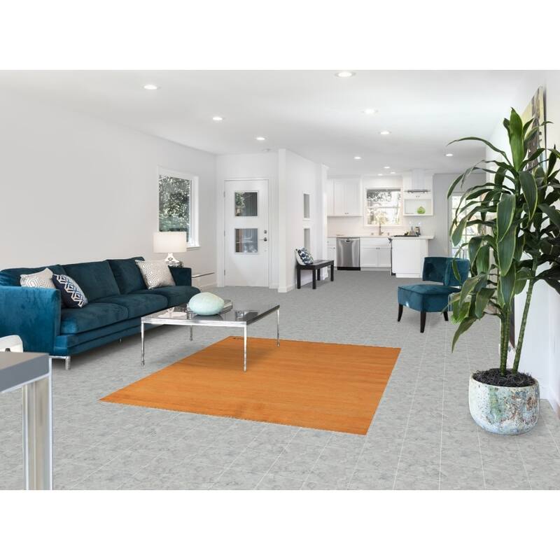 Gabbeh Modern Oriental Rug Handmade Stripe Tribal Wool Carpet - 4'10" x 5'10"