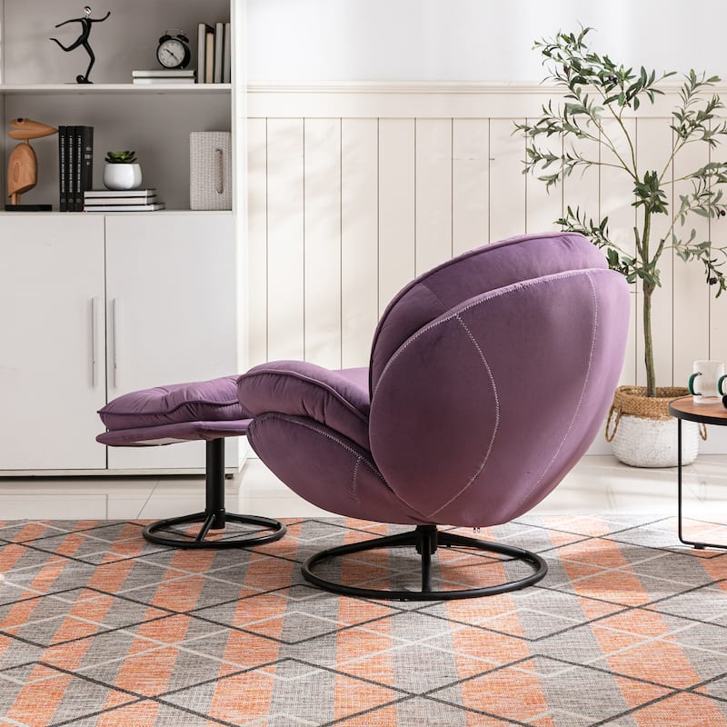 Accent chair TV Chair Living room Chair with Ottoman