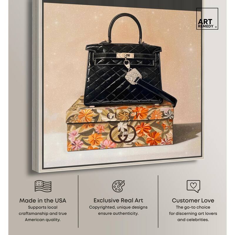 Luxury Purse and Giftbox Canvas by Art Remedy