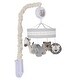 preview thumbnail 3 of 4, Lambs & Ivy Animal Jungle Musical Baby Crib Mobile Soother Toy - Multicolor