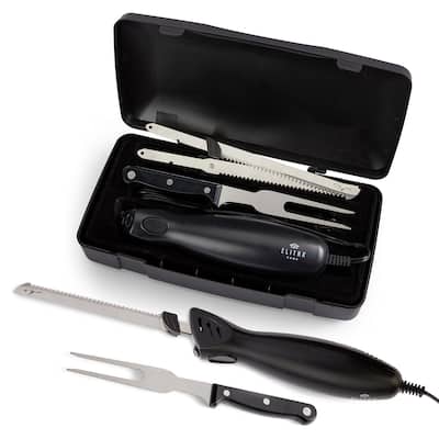 Elitra Home Professional Grade Electric Knife, Black