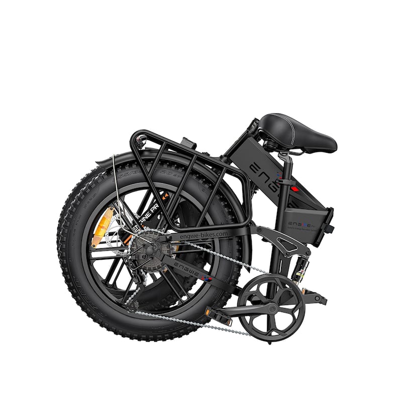 20 in High-Performance Full Suspension Folding Electric Bicycle