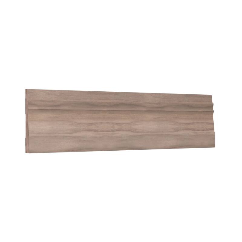 WM631 9/16-in D x 3-1/4-in W x 96-in L Americraft Solid Hardwood Stain Grade Colonial Base Moulding