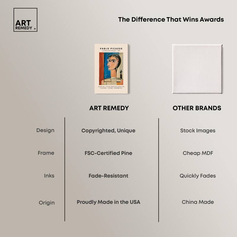 Avignon Woman's Canvas by Art Remedy, Gallery Wrapped