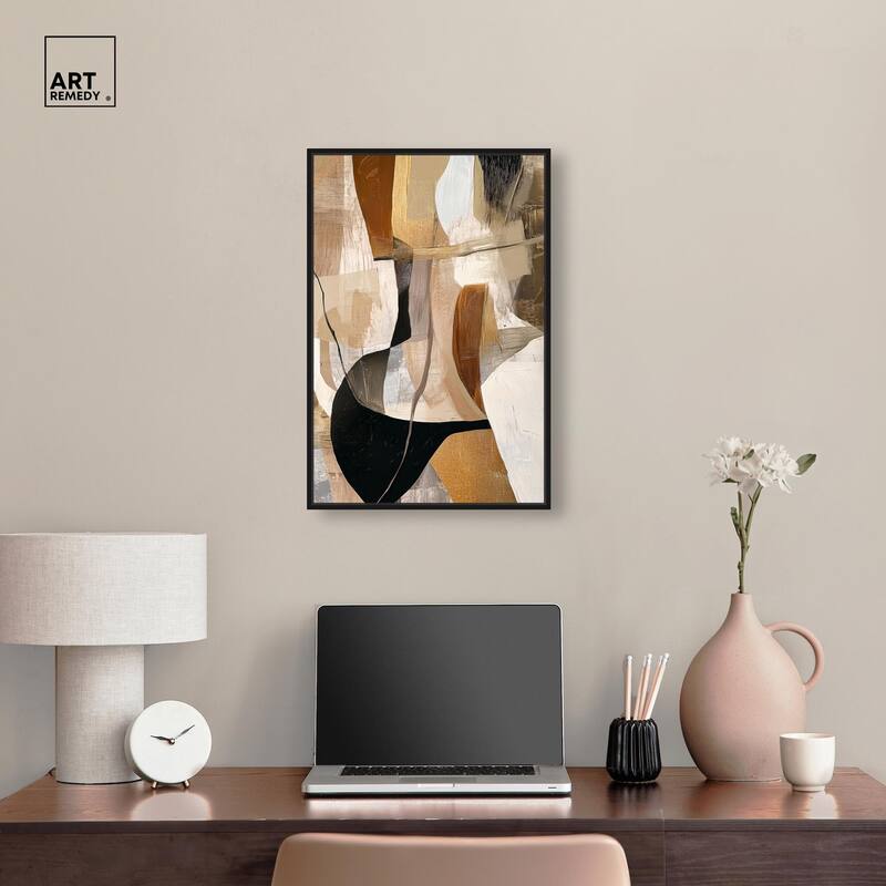 Tactile Depth I Canvas by Art Remedy