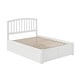 preview thumbnail 47 of 48, Richmond Full Solid Wood Platform Bed with Footboard & Full Trundle