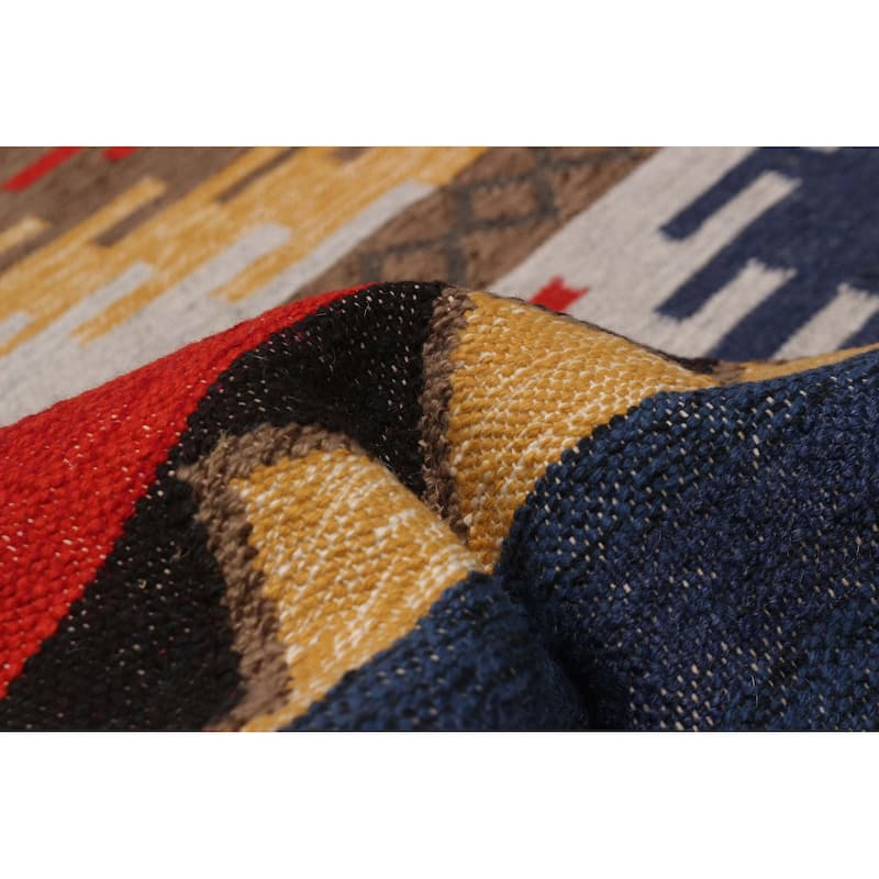 Ankara FW Multi Color Kilim 5'1" x 8'2" - 5'1 x 8'2