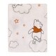 preview thumbnail 1 of 3, Disney Winnie the Pooh Red and White Clouds Super Soft Baby Blanket