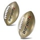 preview thumbnail 1 of 5, Barocity Footballs for Kids - 2 Training Balls Gold Size 3 and Size 6