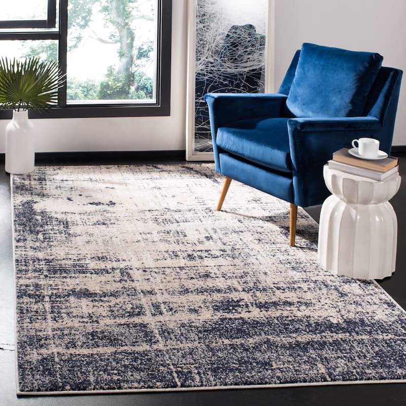 SAFAVIEH Adirondack Lida Modern Abstract Distressed Rug
