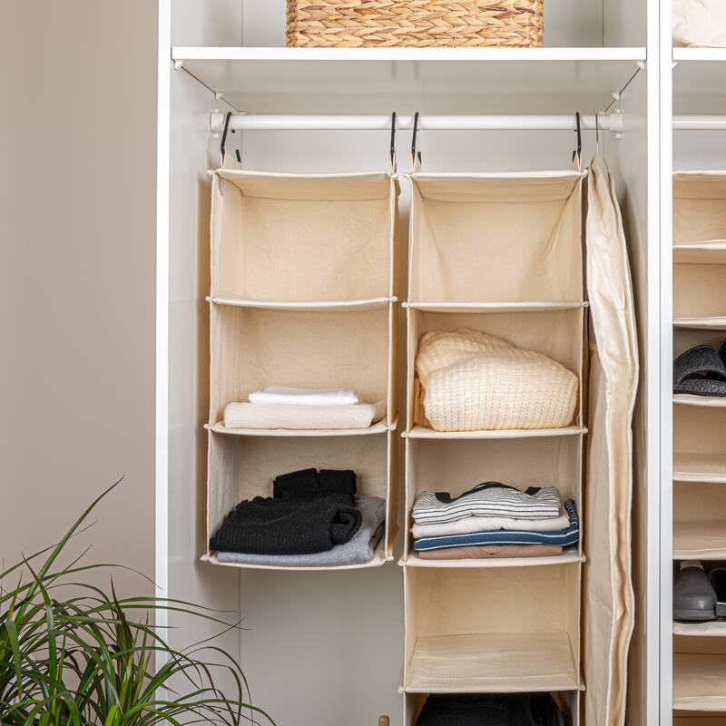 Household Essentials Hanging Closet Organizer