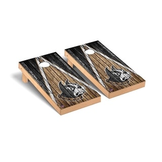 Wofford Terriers Weathered Cornhole Board Set