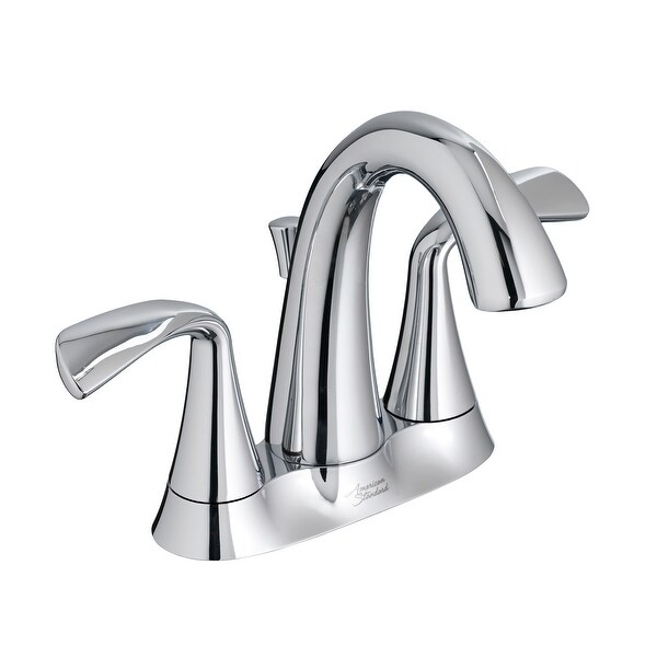 American Standard 7186.203 Fluent Centerset Bathroom Faucet with Pop-Up Drain Assembly
