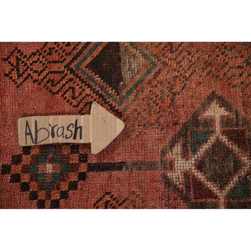 Lori Persian Antique Area Rug Handmade Wool Carpet - 3'11"x 6'11"