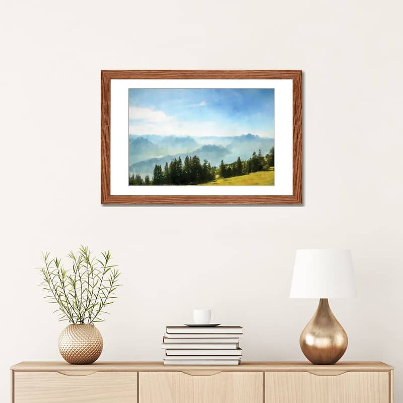 iCanvas "Blue Sky Vista" by Kim Curinga