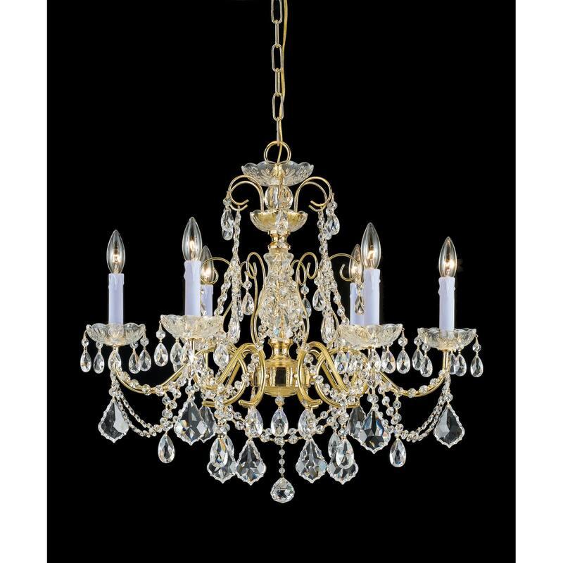 Crystorama Lighting Group Imperial 6 Light 26" Wide Chandelier with