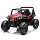 preview thumbnail 12 of 16, Ride On Car for Kids, 12V Toy Electric Truck UTV with Large Wide Seat and Remote Control Red