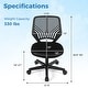 preview thumbnail 38 of 41, Height-adjustable Ergonomic Kids Desk Chair with Universal Casters-Blue