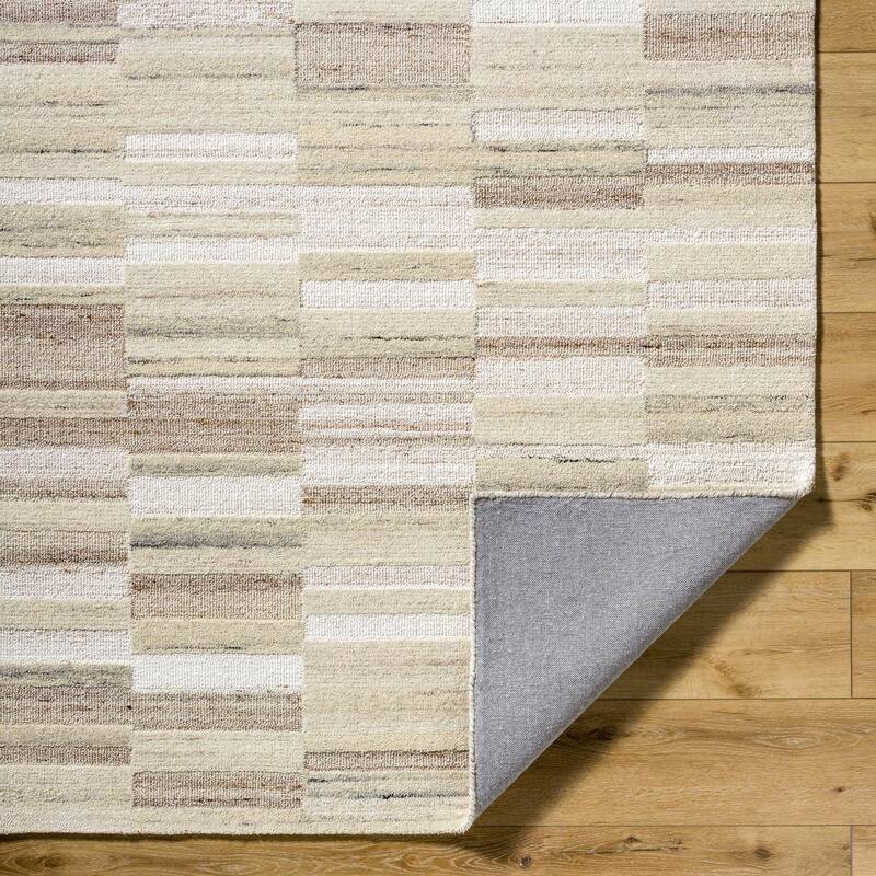 Livabliss La Puna Cottage Striped Area Rug