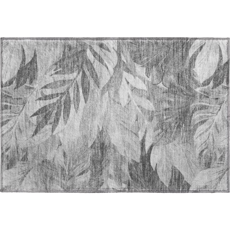 Premium Washable Super Soft Tropical Floral Mayfield Rug