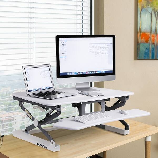 Shop Flexispot Standing Desk 35 Wide Platform Height Adjustable