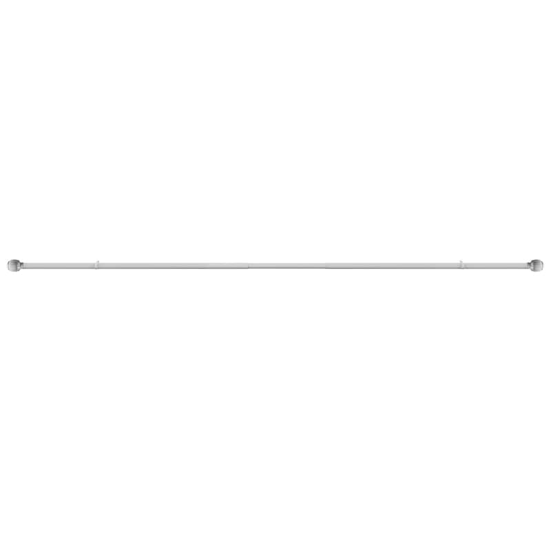 Adjustable Window Curtain Rod and Cap Shaped Finial