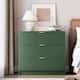 3 Drawer Fluted Dresser, 32 Inch Wide Nightstand with Large Drawer End Table for Bedroom
