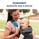 preview thumbnail 2 of 4, Graco Cradle Me Lite 3-in-1 Baby Carrier, Charcoal Gray - N/A