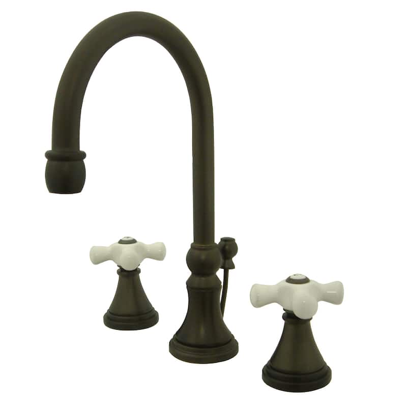 Kingston Brass Governor 8 in. Widespread Bathroom Faucet