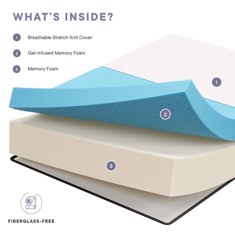 Aveline 16" Memory Foam Mattress
