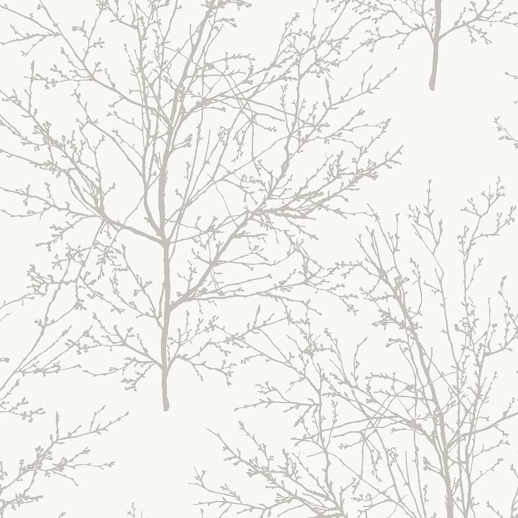 Seabrook Designs Winter Branches Non-Woven Unpasted Wallpaper - 20.9 in. W x 33 ft. L