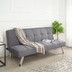 preview thumbnail 2 of 29, Madison Modern Comfort Futon Sofa Bed