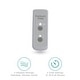 preview thumbnail 8 of 8, Contours Vibes 2-Stage Soothing Vibrations Crib Mattress & Toddler Mattress, Comfort Technology for Baby Sleep
